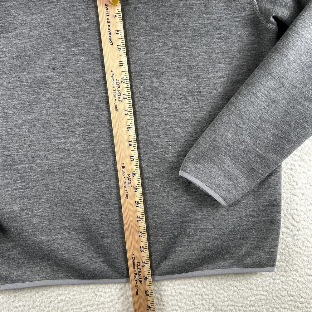 The North Face Sweatshirt Mens Medium Patrol Sherpa Lined Snap Mock Neck Fleece